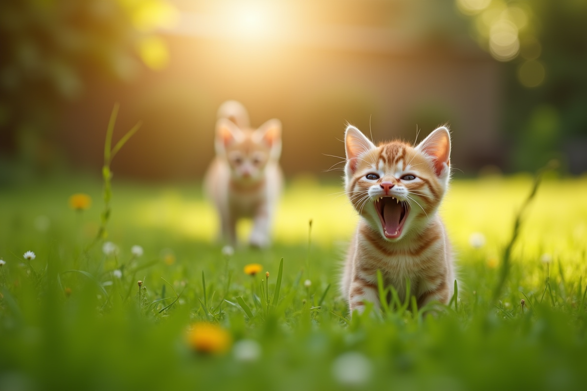 chat abandonné