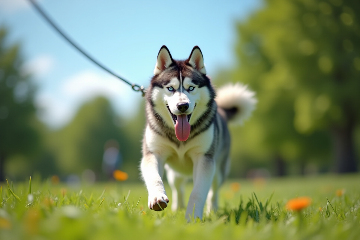 chien obstination
